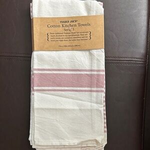 Trader Joe’s Cotton Kitchen Towels, set of 3